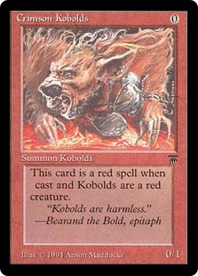 (LEG-CR)Crimson Kobolds