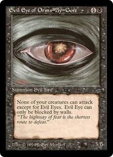 (LEG-UB)Evil Eye of Orms-by-Gore/オームズ＝バイ＝ゴアの邪眼
