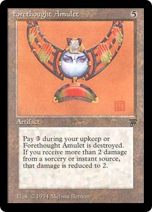 (LEG-RA)Forethought Amulet