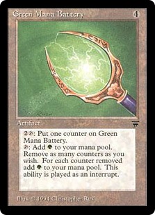 (LEG-UA)Green Mana Battery/緑の魔力貯蔵器