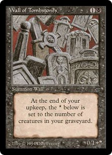 (LEG-UB)Wall of Tombstones