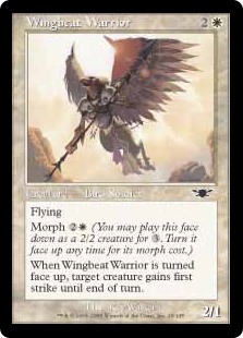 【Foil】(LGN-CW)Wingbeat Warrior/羽ばたく戦士