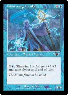 【Foil】(LGN-CU)Glintwing Invoker/きらめく翼の発動者