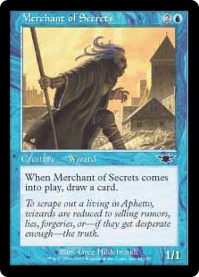 【Foil】(LGN-CU)Merchant of Secrets/秘密の商人