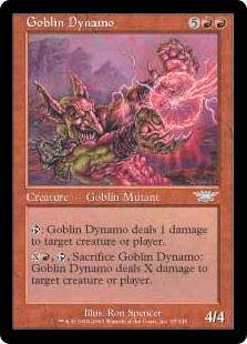 【Foil】(LGN-UR)Goblin Dynamo/ゴブリンの働き者