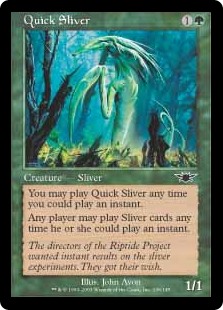 【Foil】(LGN-CG)Quick Sliver/活性スリヴァー