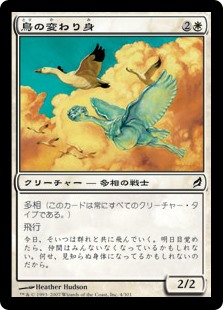 (LRW-CW)Avian Changeling/鳥の変わり身