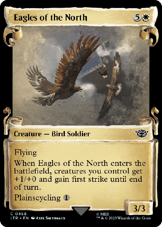 【ショーケース】(LTR-CW)Eagles of the North/北方の大鷲【No.0458】