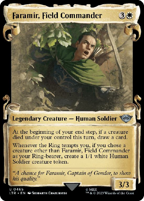 【ショーケース】(LTR-UW)Faramir, Field Commander/野戦指揮官、ファラミア【No.0465】