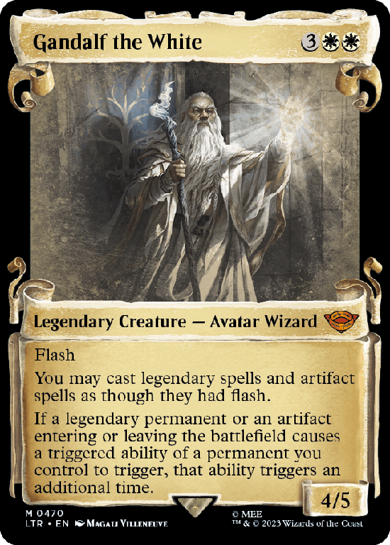 【ショーケース】(LTR-MW)Gandalf the White/白のガンダルフ【No.0470】