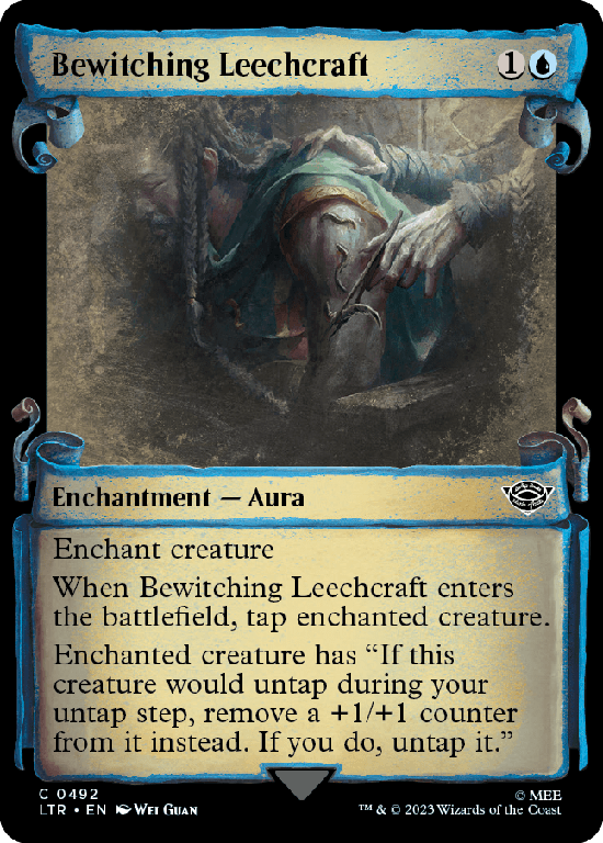 【Silver Foil】【ショーケース】(LTR-CU)Bewitching Leechcraft/たぶらかしの呪い治療【No.0492】