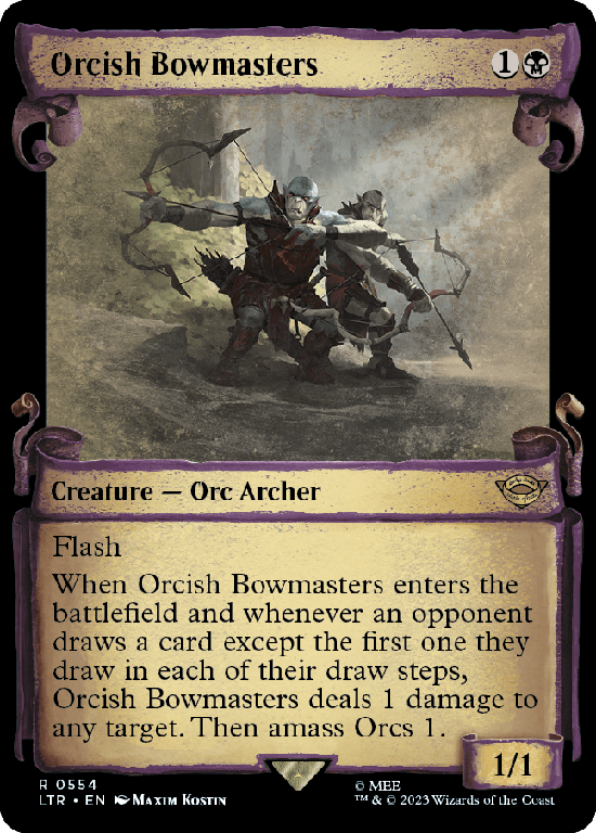 【ショーケース】(LTR-RB)Orcish Bowmasters/オークの弓使い【No.0554】