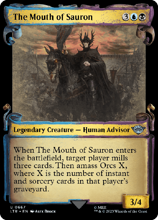 【ショーケース】(LTR-UM)The Mouth of Sauron/サウロンの口【No.0667】