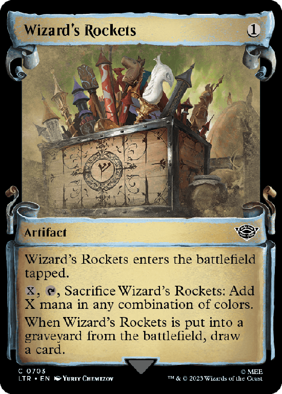 【Silver Foil】【ショーケース】(LTR-CA)Wizard's Rockets/魔法使の打ち上げ花火【No.0703】