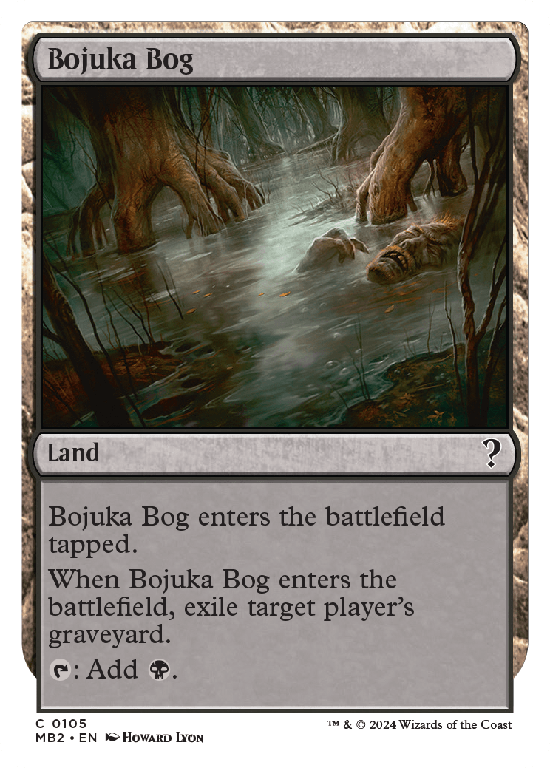 【白枠】(MB2-CL)Bojuka Bog/ボジューカの沼