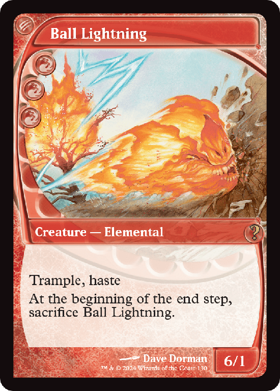 (MB2-RR)Ball Lightning/ボール・ライトニング