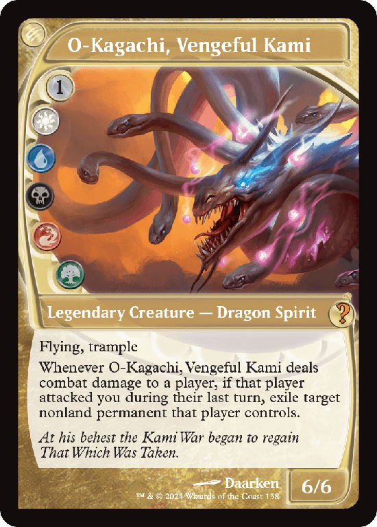 (MB2-MM)O-Kagachi, Vengeful Kami/復讐の神、大口縄