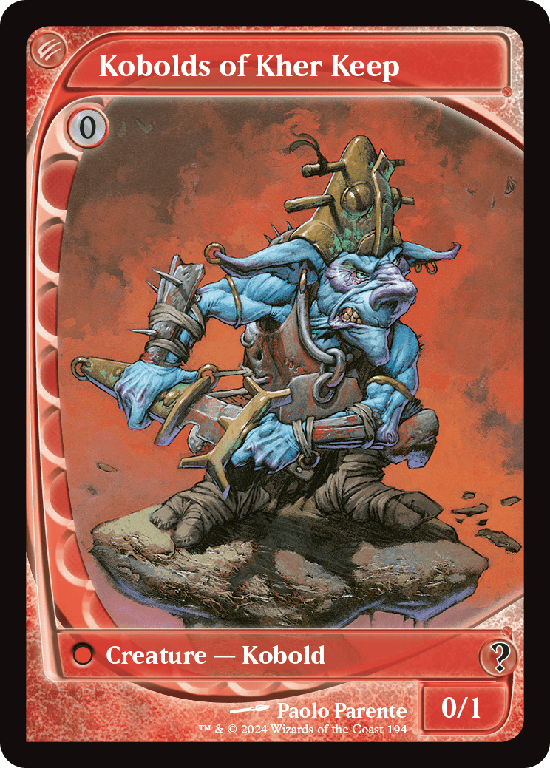 【フルアート版】(MB2-CR)Kobolds of Kher Keep