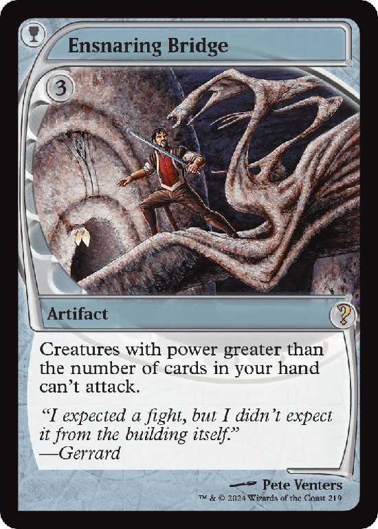 【Foil】(MB2-RA)Ensnaring Bridge/罠の橋