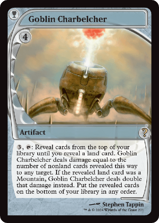 【Foil】(MB2-RA)Goblin Charbelcher/ゴブリンの放火砲