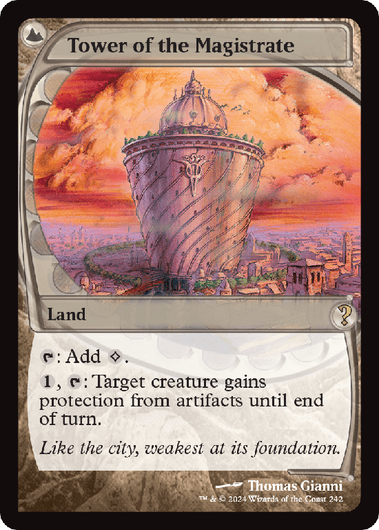 【Foil】(MB2-RL)Tower of the Magistrate/市長の塔