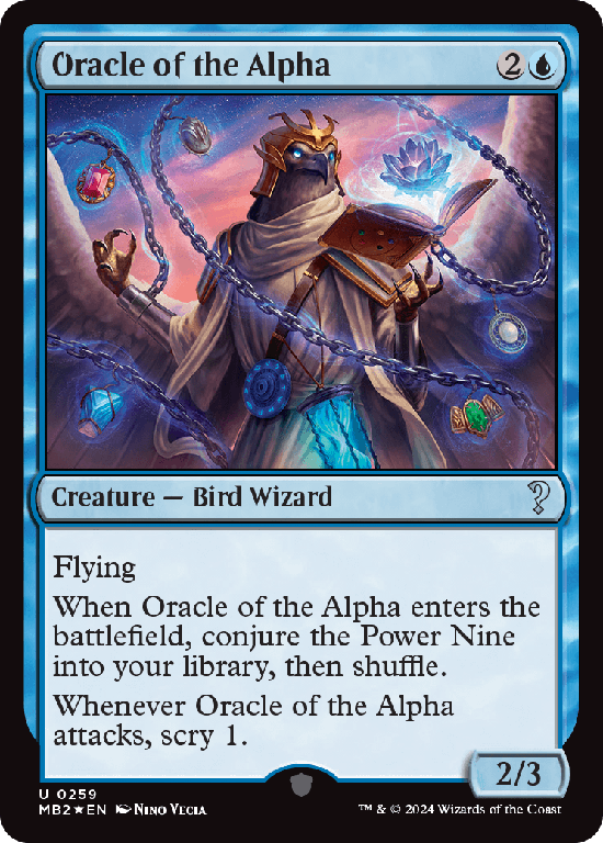 【Foil】(MB2-UU)Oracle of the Alpha/頭目の神官