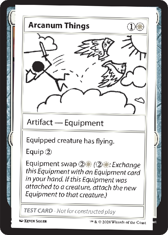 【プレイテスト】(MB2-RW)Arcanum Things