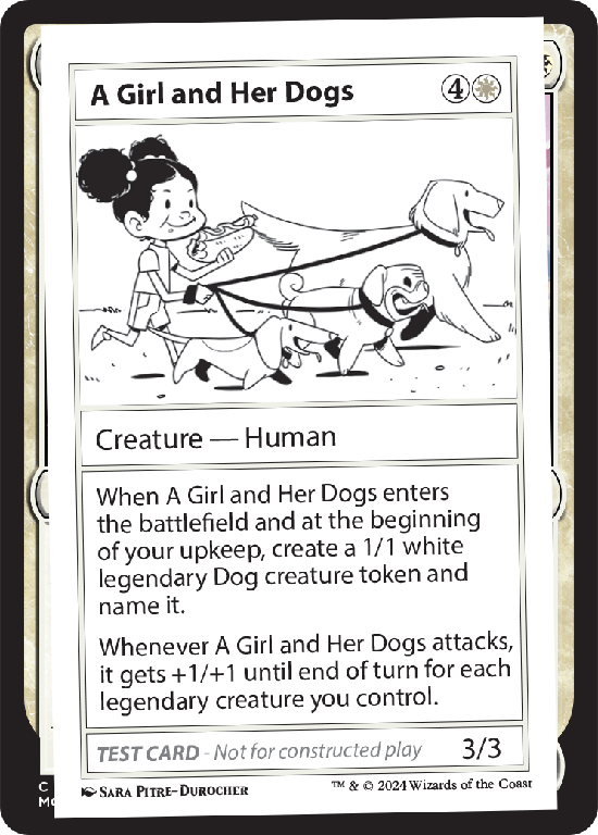 【プレイテスト】(MB2-RW)A Girl and Her Dogs
