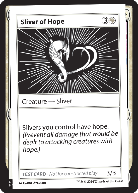 【プレイテスト】(MB2-RW)Sliver of Hope