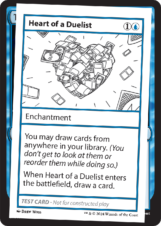 【プレイテスト】(MB2-RU)Heart of a Duelist