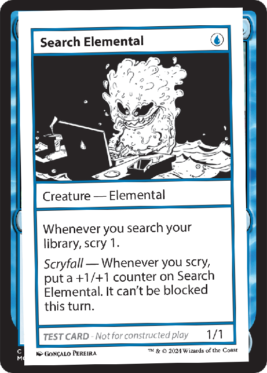 【プレイテスト】(MB2-RU)Search Elemental