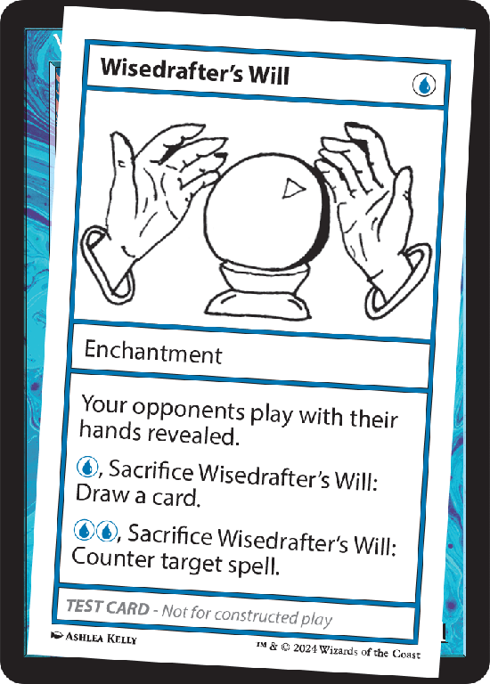 【プレイテスト】(MB2-RU)Wisedrafter's Will