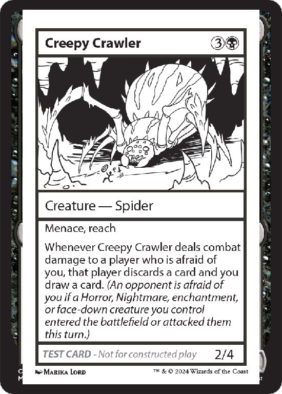 【プレイテスト】(MB2-RB)Creepy Crawler
