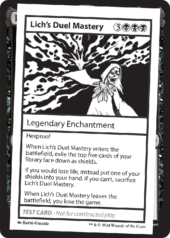 【プレイテスト】(MB2-RB)Lich's Duel Mastery