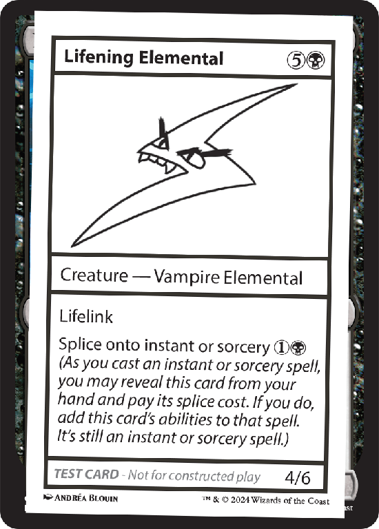 【プレイテスト】(MB2-RB)Lifening Elemental