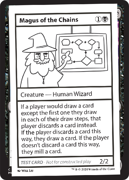 【プレイテスト】(MB2-RB)Magus of the Chains