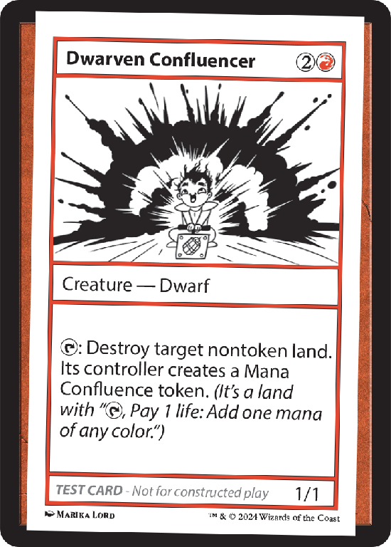 【プレイテスト】(MB2-RR)Dwarven Confluencer