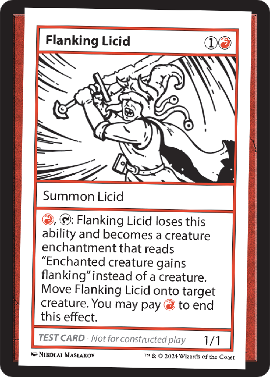 【プレイテスト】(MB2-RR)Flanking Licid
