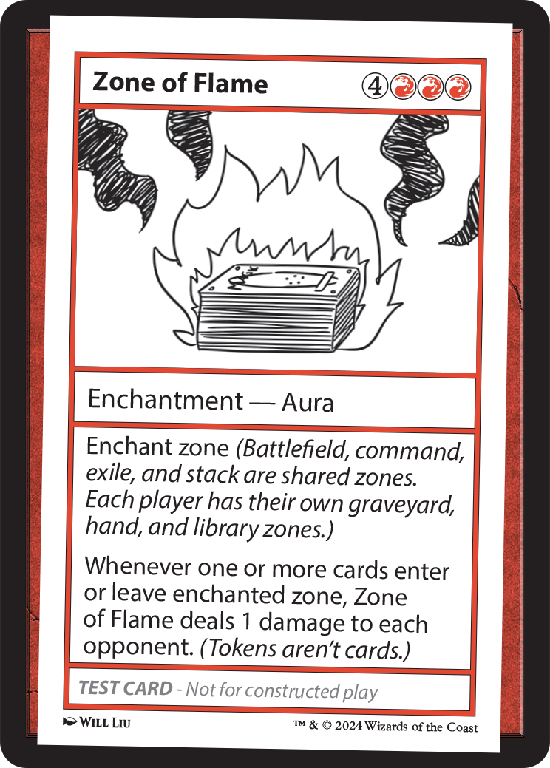 【プレイテスト】(MB2-RR)Zone of Flame