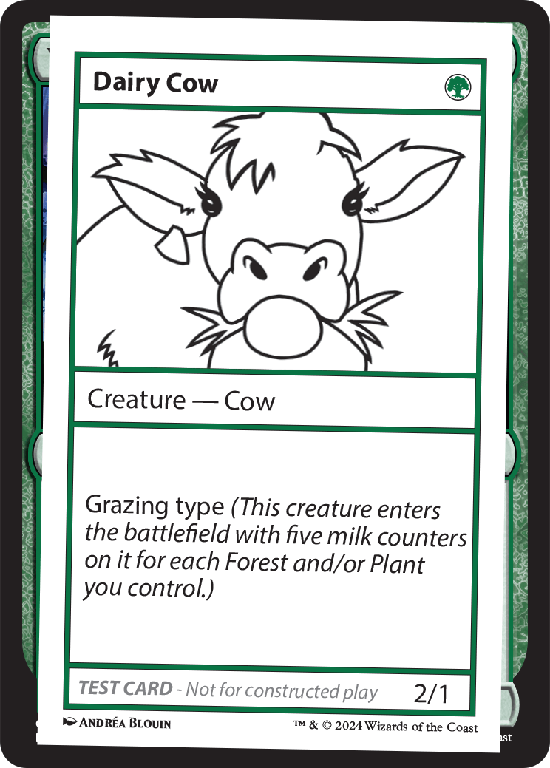 【プレイテスト】(MB2-RG)Dairy Cow