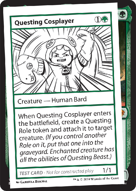 【プレイテスト】(MB2-RG)Questing Cosplayer