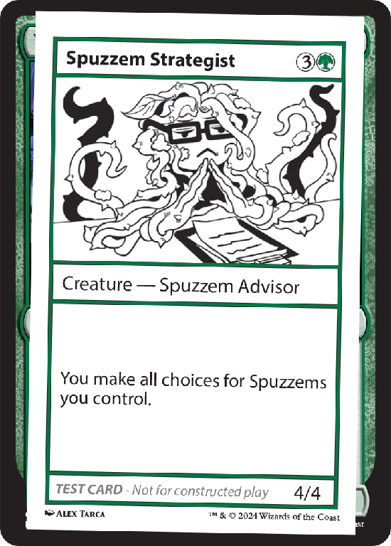 【プレイテスト】(MB2-RG)Spuzzem Strategist