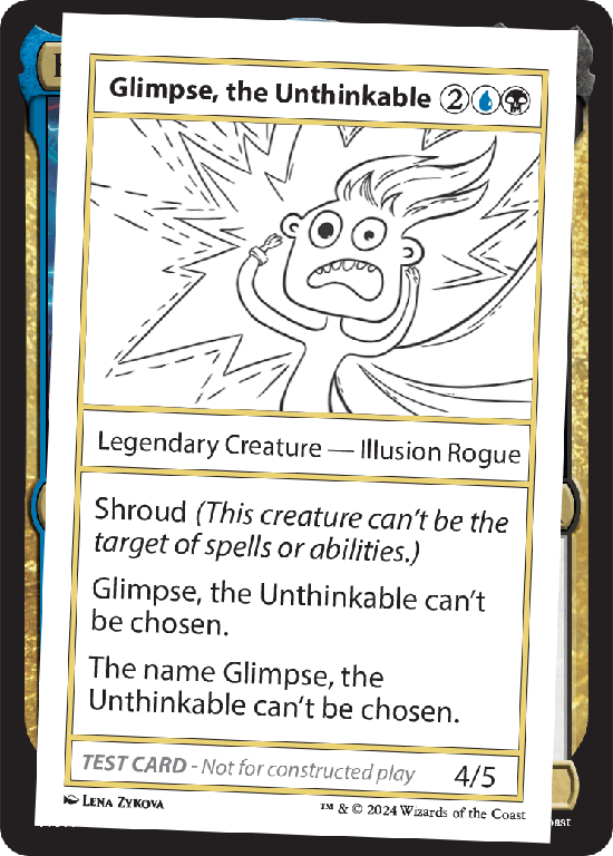 【プレイテスト】(MB2-RM)Glimpse, the Unthinkable
