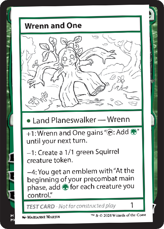 【プレイテスト】(MB2-RG)Wrenn and One
