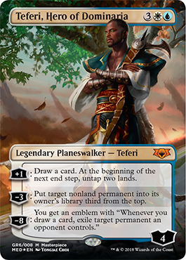 (MED-MM)Teferi, Hero of Dominaria/ドミナリアの英雄、テフェリー