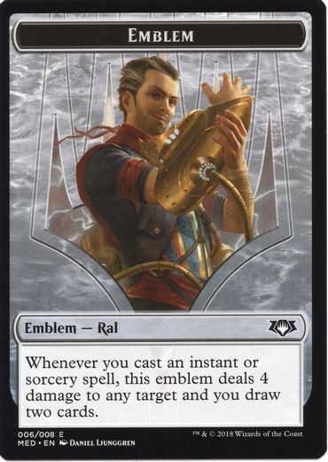 (MED-Token)Emblem - Ral, Izzet Viceroy/紋章 - イゼット副長、ラル【No.006】