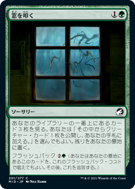 【Foil】(MID-CG)Tapping at the Window/窓を叩く