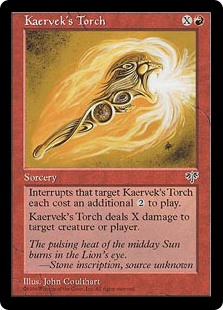 (MIR-CR)Kaervek's Torch/ケアヴェクの火吹き