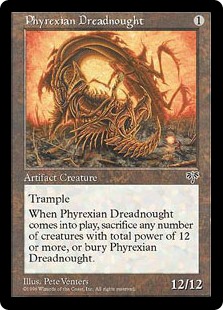 (MIR-RA)Phyrexian Dreadnought/ファイレクシアン・ドレッドノート