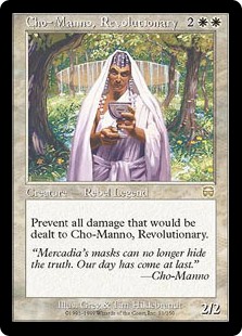 【Foil】(MMQ-RW)Cho-Manno, Revolutionary/革命家チョー＝マノ